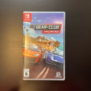 Nintendo Switch- Gear Club Unlimited